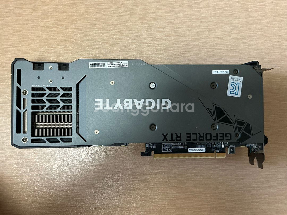 기가바이트 RTX 3070 GAMING OC 8GB--2