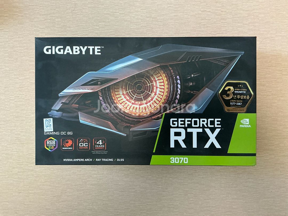 기가바이트 RTX 3070 GAMING OC 8GB--0