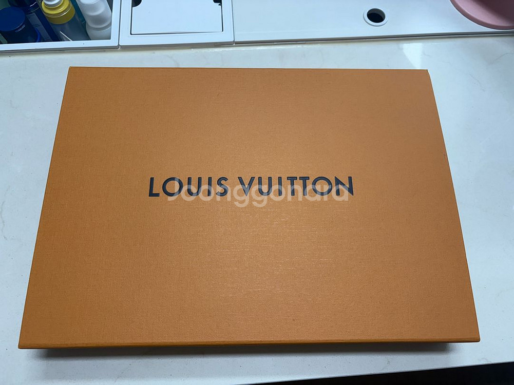 루이비통 데일리 모노그램 캔버스 파우치 블랙--4