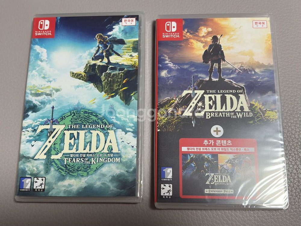 미개봉 젤다의전설 dlc 합본 + 티어스오브 킹덤--0
