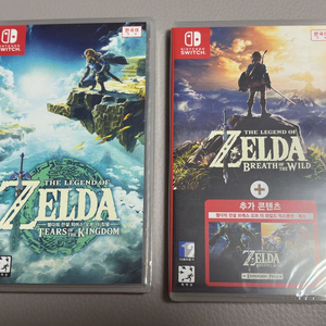 미개봉 젤다의전설 dlc 합본 + 티어스오브 킹덤