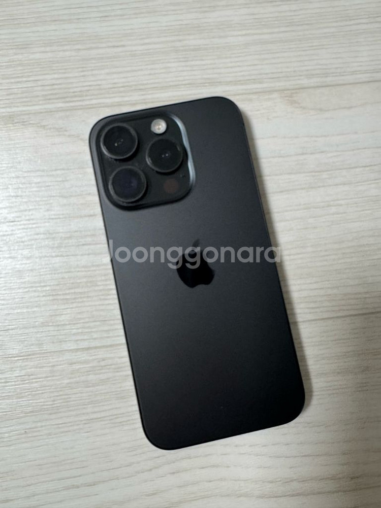 아이폰 15프로 S급 256기가 애플케어 풀박 판매해요--2