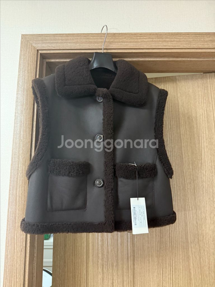 더캐시미어 양털조끼 (새상품)--4