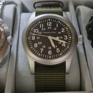 해밀턴 카키필드 메카니컬 38mm