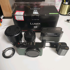루믹스 S9 + 18-40mm, 50mm f1.8 일괄