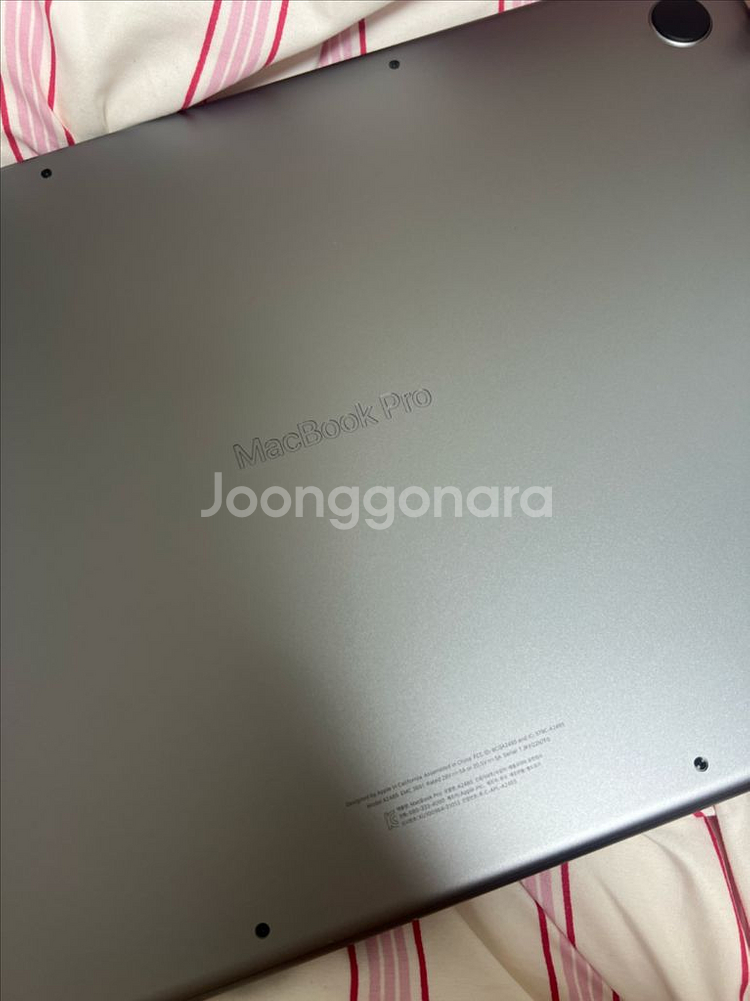 맥북프로 16,M1 10코어,스페이스그레이 512GB--2