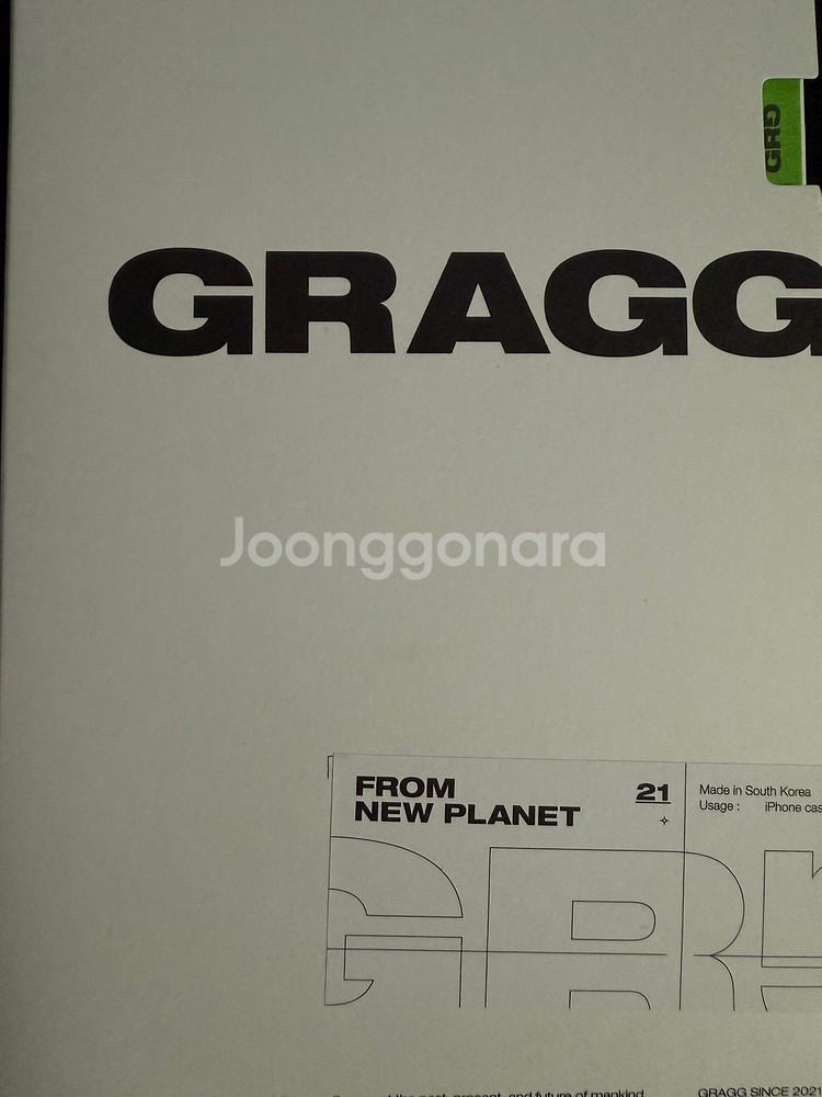 GRAGG 아이폰16프로 투명케이스--0