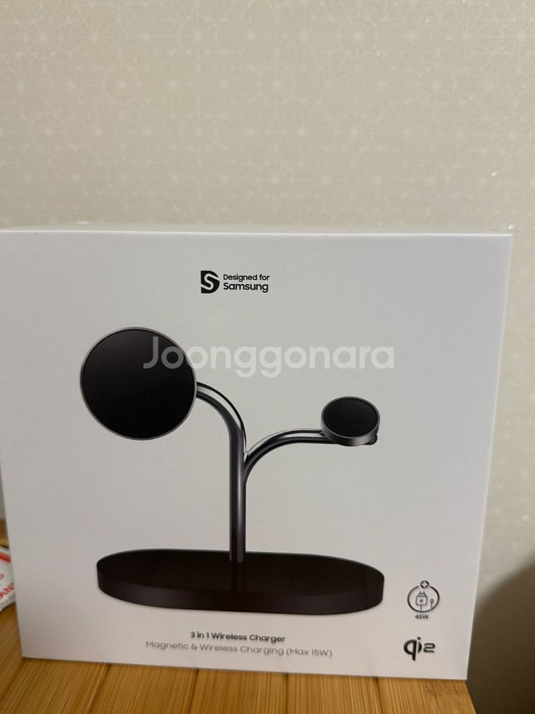 삼성 정품 3in1 충전기--0