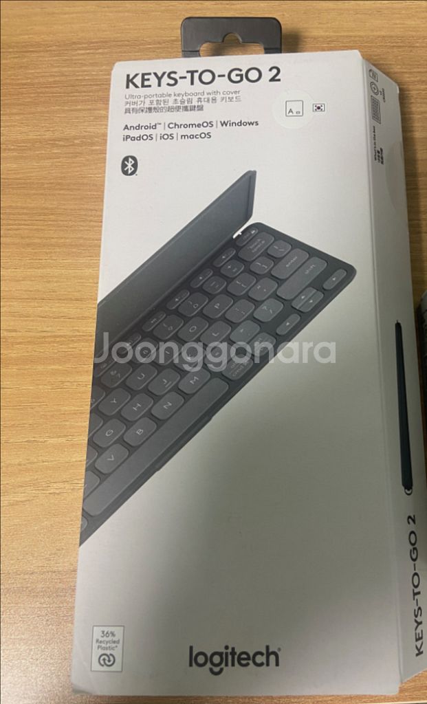 로지텍 keys to go 2 그래파이트--0