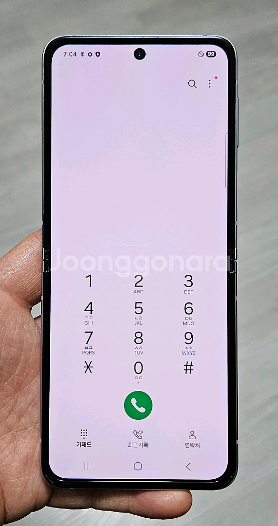 갤럭시 Z플립3 라벤더 256GB 싸게 팝니다.--1