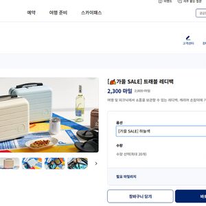 대한항공 트래블 레디백