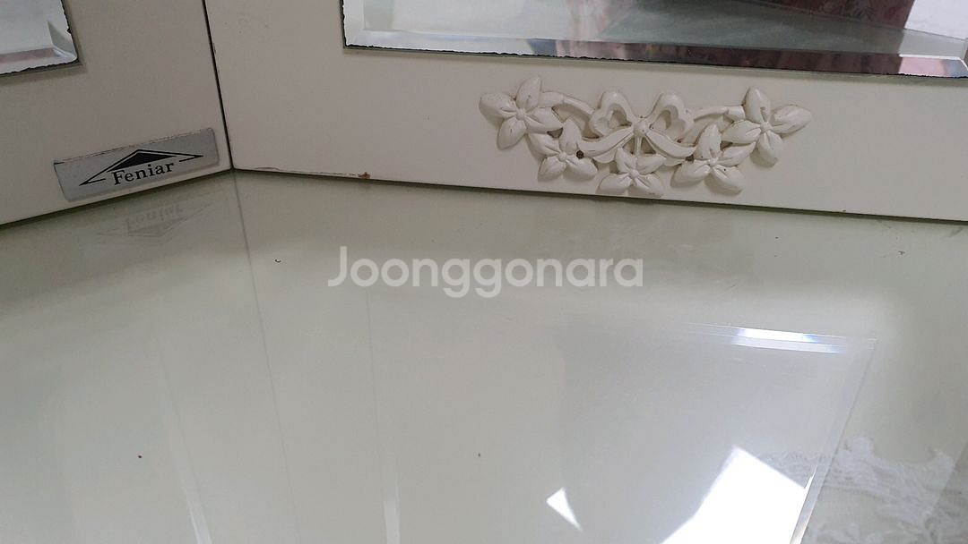 쉐비 시크 앤틱 프랑스 스타일 화장대 장식장 책상--7