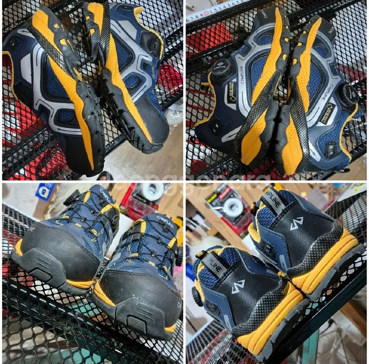 새상품급 캠프라인 240 안전화 등산화 캠핑 작업화--2