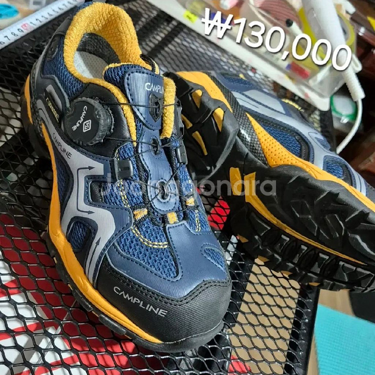 새상품급 캠프라인 240 안전화 등산화 캠핑 작업화--5
