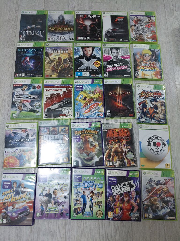 XBOX360 타이틀 판매--0
