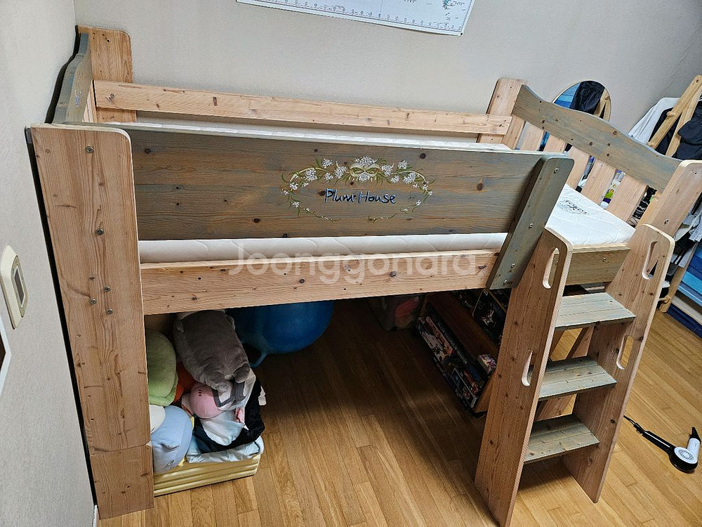 원목 벙커침대 + 서랍장 셋트--0