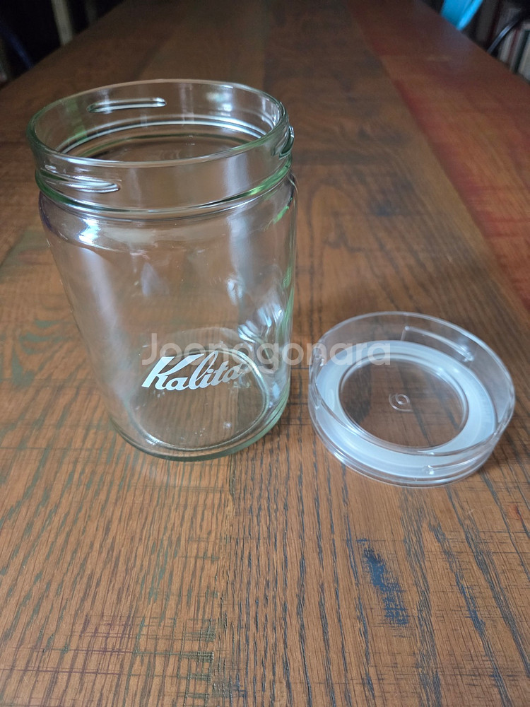 칼리타 커피 캐니스터 유리 원두 보관함 1000ml--1