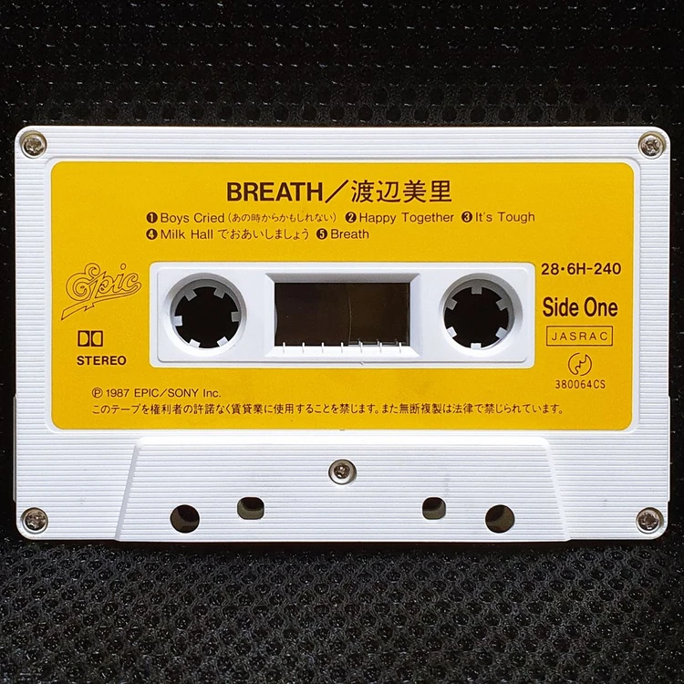 와타나베 미사토 MISATO BREATH 카세트 테이프 이미지
