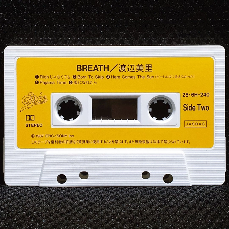와타나베 미사토 MISATO BREATH 카세트 테이프 이미지