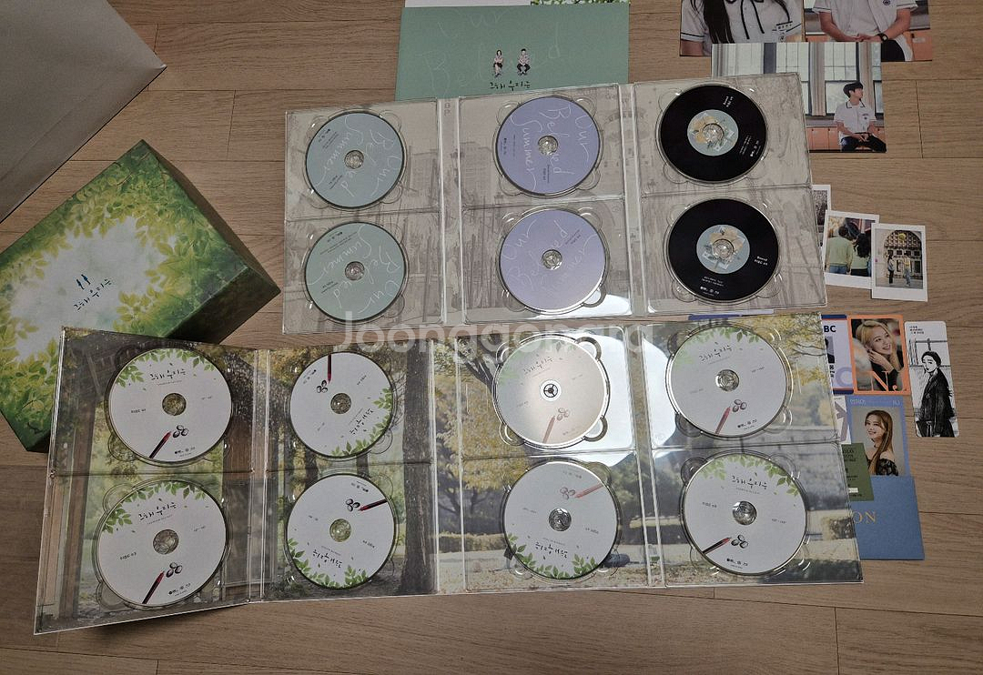 그해우리는 블루레이 LP 각본집 카메라--2