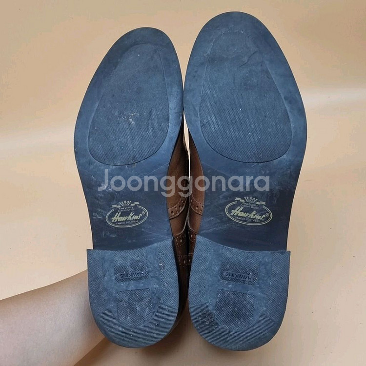 호킨스 남성 윙팁구두 270.--2