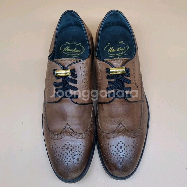 호킨스 남성 윙팁구두 270.--1