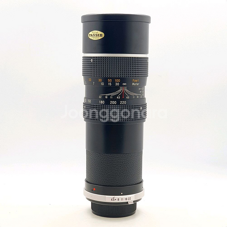 * 미놀타 수동 SLR 마운트용 망원줌렌즈(Made i--5