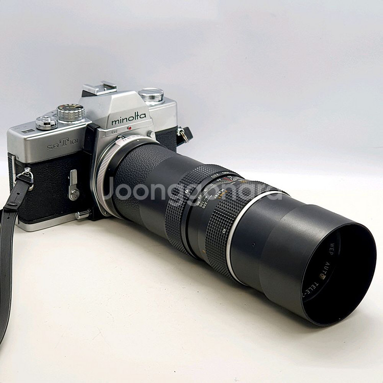 * 미놀타 수동 SLR 마운트용 망원줌렌즈(Made i--1