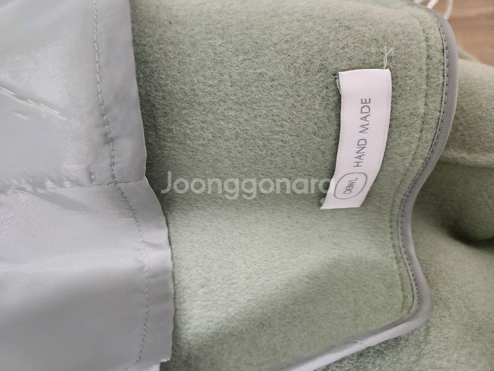 DEWL 핸드메이드 더블코트--6