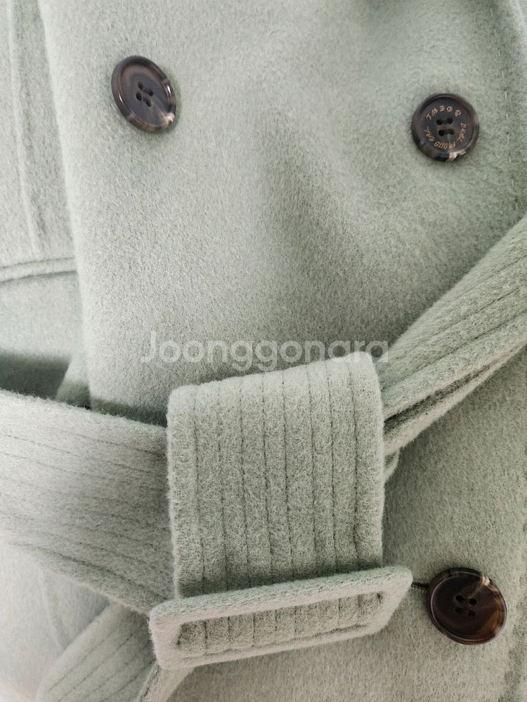 DEWL 핸드메이드 더블코트--5