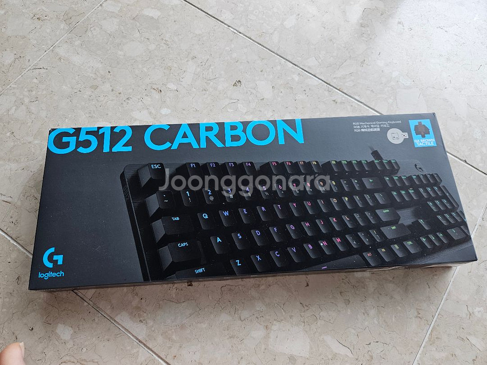 로지텍 G512 GX 갈축 기계식 키보드 Y-U0034--0