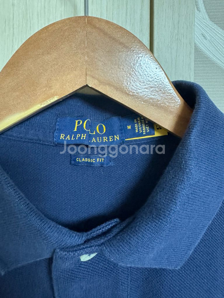 폴로 클래식핏 카라티 M 네이비--1