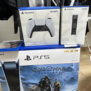 PS5 디스크 에디션 추가 듀얼센스 충전기