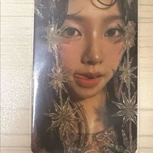 에스파 카리나 아마겟돈 슈퍼빙 버전 포카
