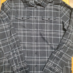 나이키 블랙 체크셔츠