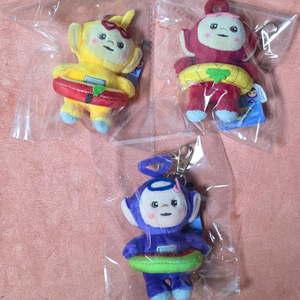 텔레토비 써머가방고리 키링 인형 굿즈