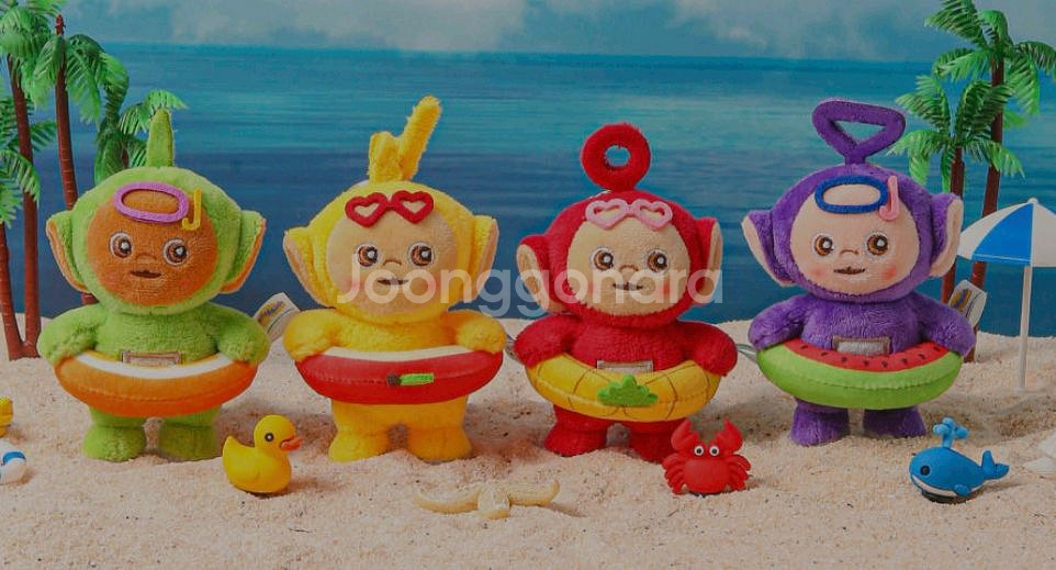 텔레토비 써머가방고리 키링 인형 굿즈--1