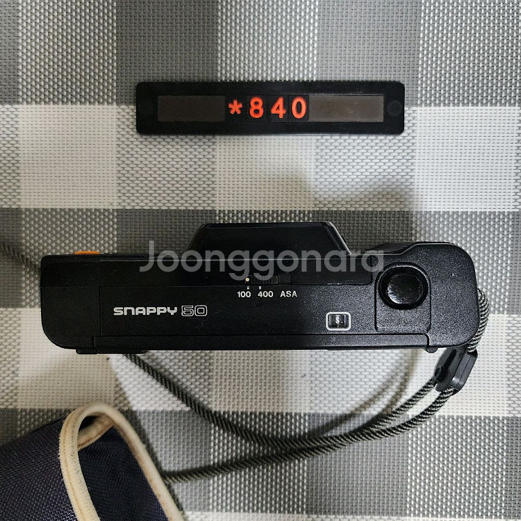 캐논 스내피 50 필름카메라 파우치포함--1