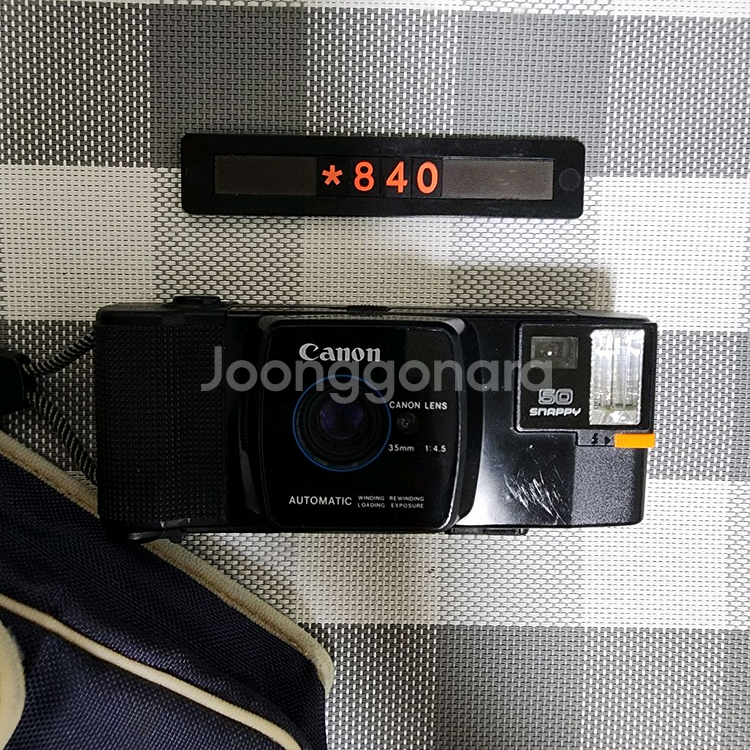 캐논 스내피 50 필름카메라 파우치포함--0