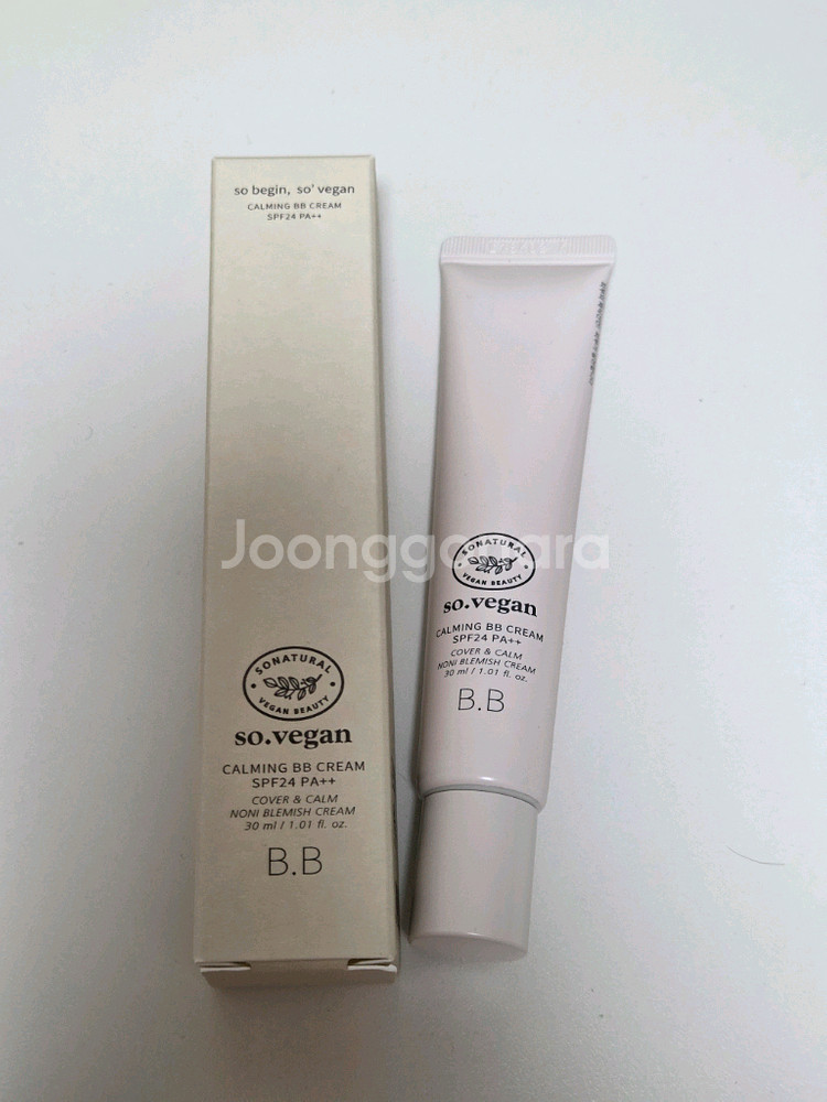 새상품) 쏘내추럴 카밍 비비크림 30ml--0