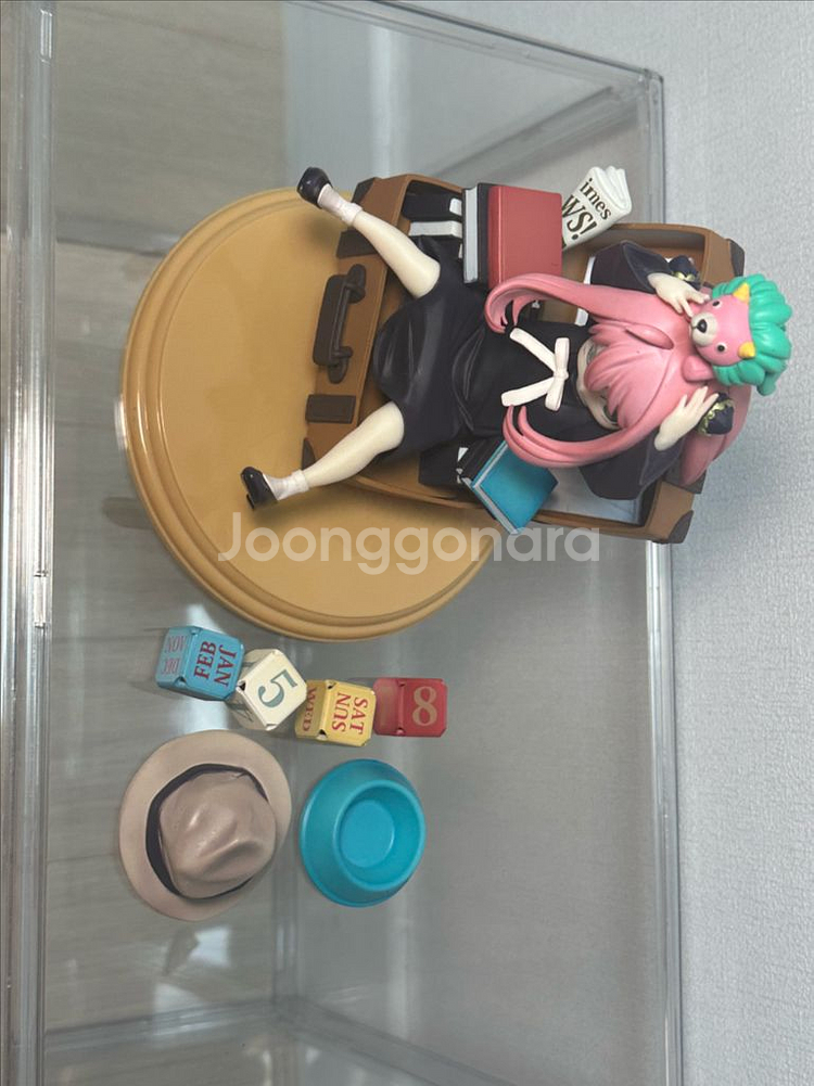 스파이패밀리 제일복권 쿠지 a상 아냐 포저 달력 피규어--2