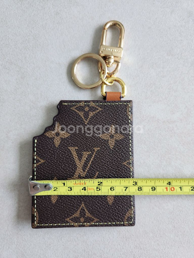 [미사용&새제품] 루이비통 초콜 바 키링(각인완벽)--4