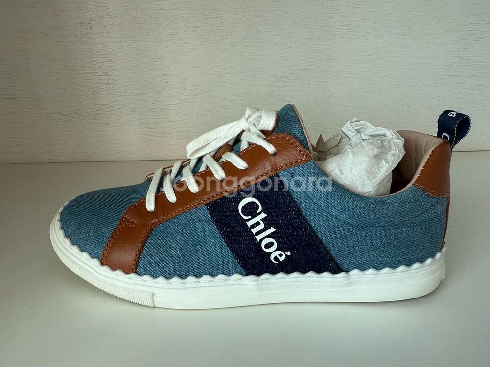 끌로에 데님운동화--3