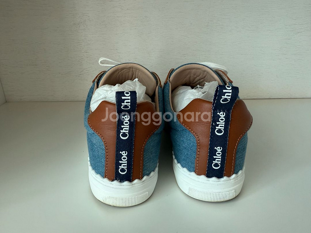 끌로에 데님운동화--2