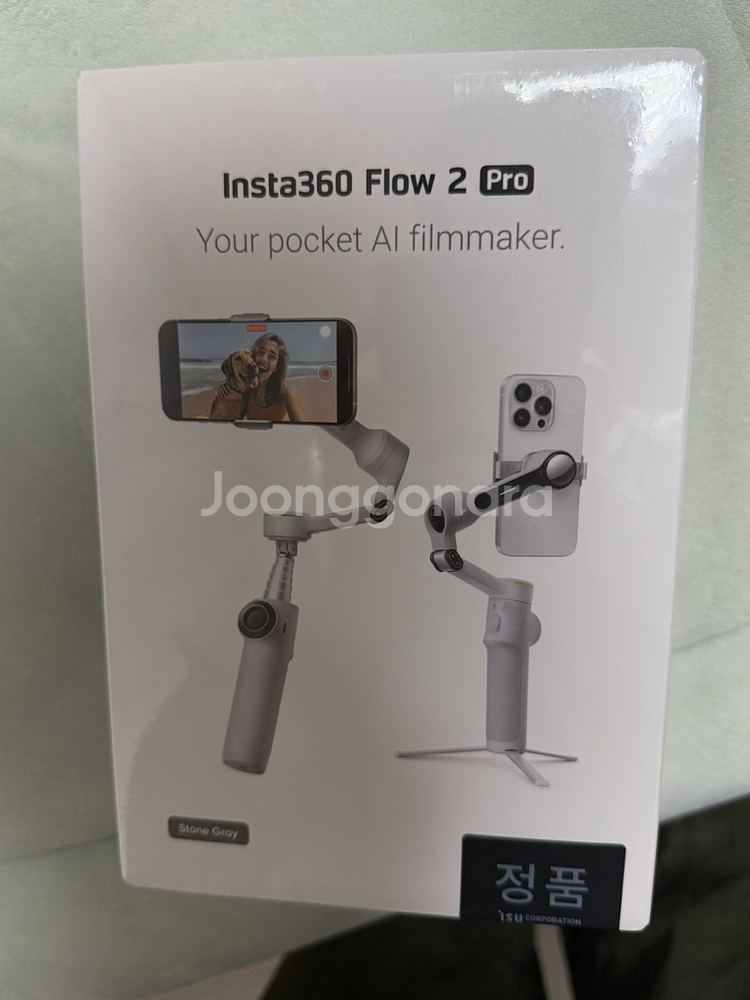 Insta360 Flow 2 Pro 스톤그레이(새상품)--0