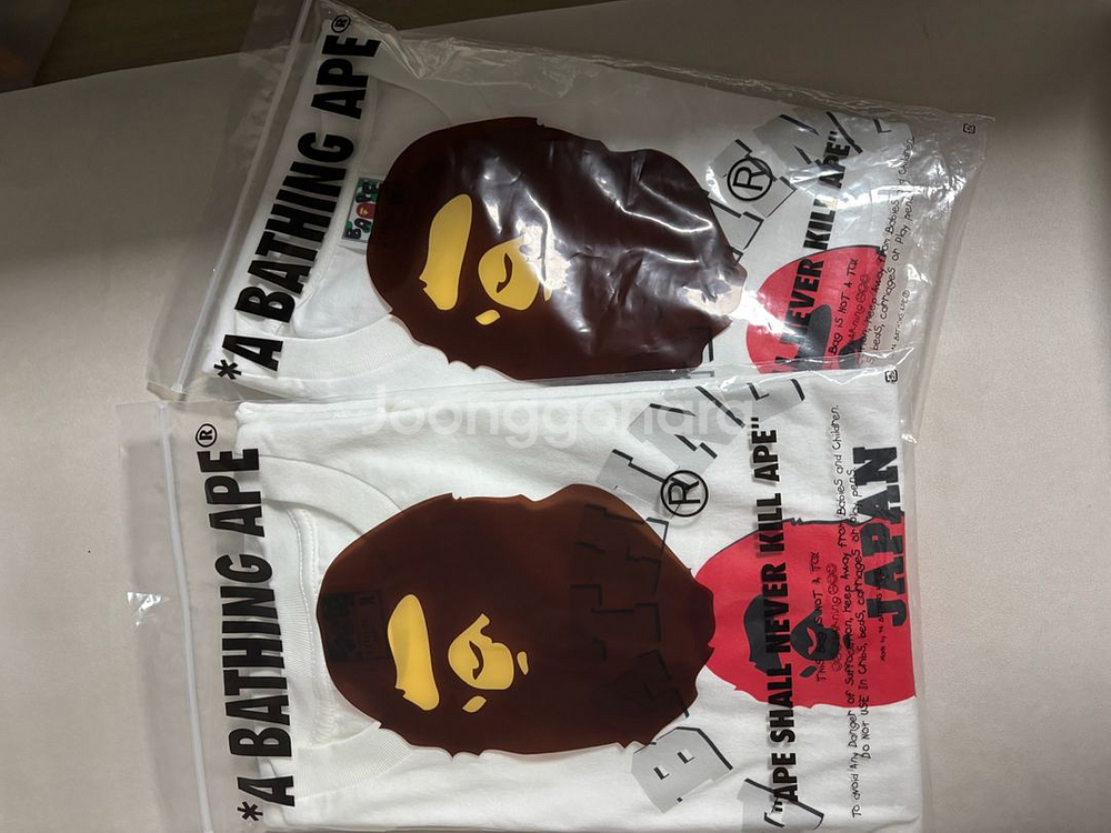 베이프 베이딩 에이프 반팔 새거 2xl--0