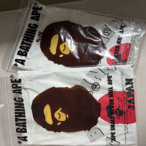 베이프 베이딩 에이프 반팔 새거 2xl