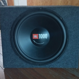우퍼스피커 jbl1000