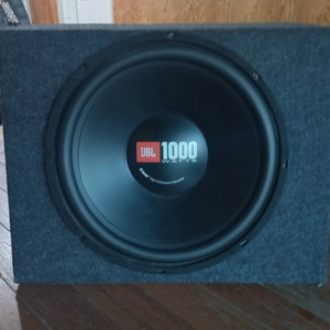 우퍼스피커 jbl1000