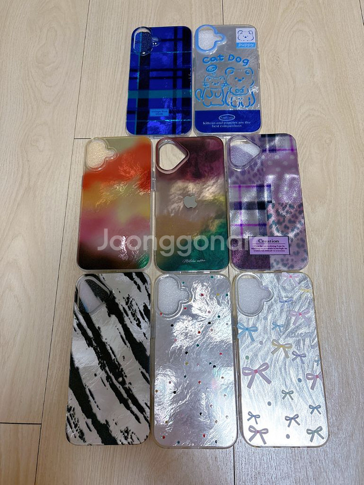 아이폰16플러스 케이스(8개)--0